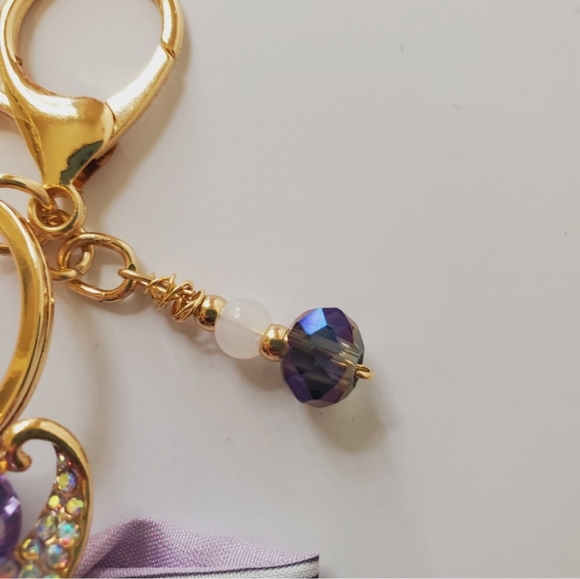 Starfish Pin, Bag Charm Key Ring & Twilly NWOT - Picture 3 of 5